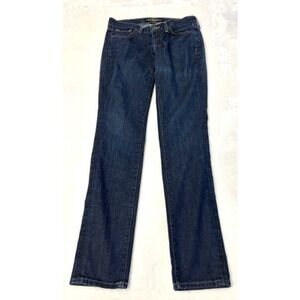 Lucky Brand Jeans Women's Charlie Skinny Jeans 4/27 Blue Low Dark Wash Stretch
